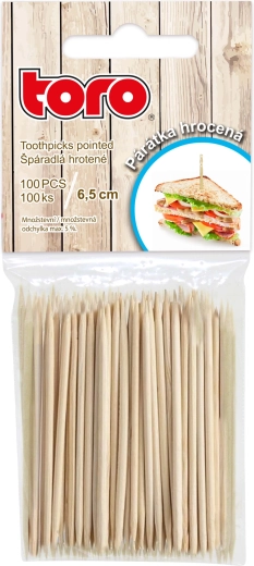 Scobitori din lemn de tei 100 buc
