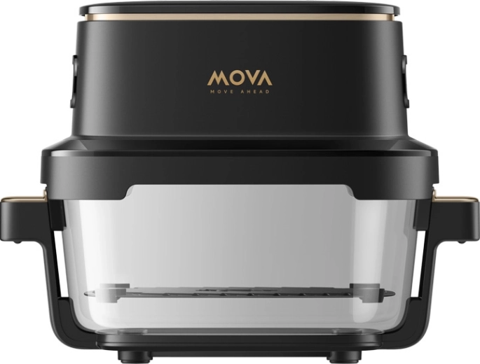 Friteuză cu aer cald MOVA AF20 Pro cu boluri din sticlă de 4 l și 2,5 l