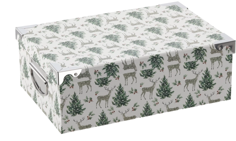 Cutie cadou de Crăciun cu feronerie 32 × 21,5 × 11,8 cm