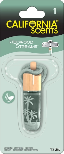California Scents Redwood Streams odorizant pentru mașină și interior 24 buc