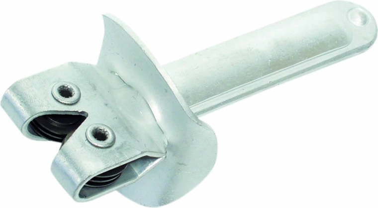 Ascuțitor din tablă pentru seceri și coase 140 × 60 mm