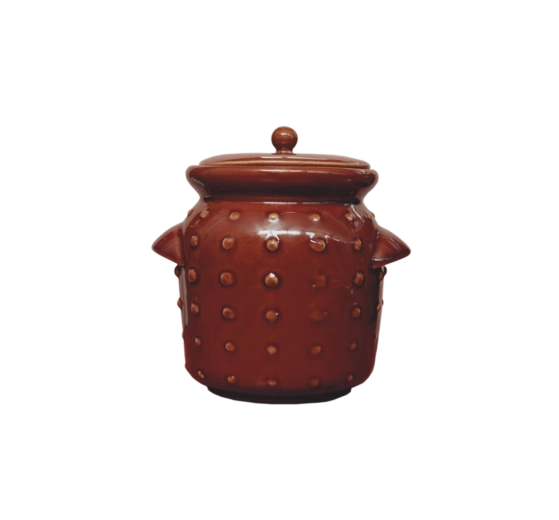 Oală ermetică din ceramică 2,5 l cu capac