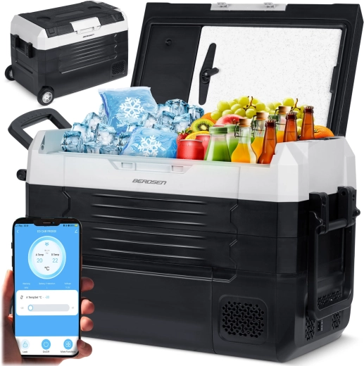Ladă frigorifică auto cu compresor BERDSEN Icemax 400 40 l – negru-gri