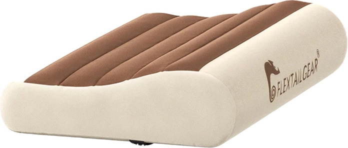 Pernă de călătorie gonflabilă Flextail Zero Pillow, maro