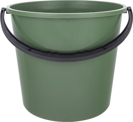Găleată din plastic cu mâner din plastic 5 l verde