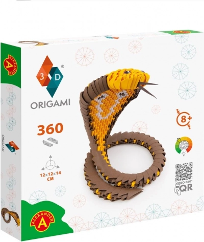 Alexander set creativ Origami 3D – cobră