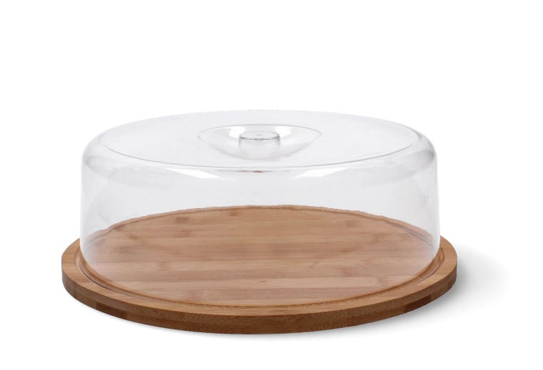 Platou rotund cu capac 28 × 9,5 cm - 1 bucată