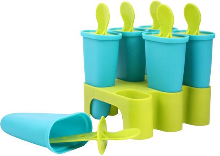 Formă din plastic pentru înghețată pe băț Toro, 6 buc.