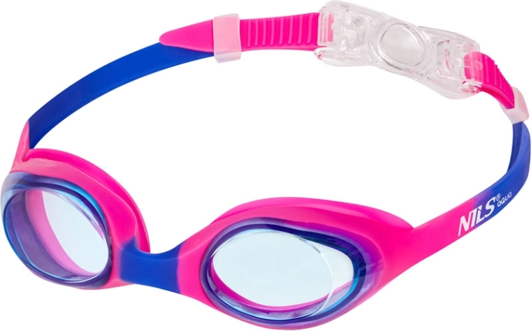 Ochelari de înot pentru copii NILS Aqua roz-albastru