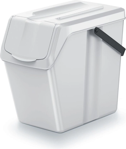 Coș pentru colectarea selectivă SORTIBOX II 25 l gri cenușiu