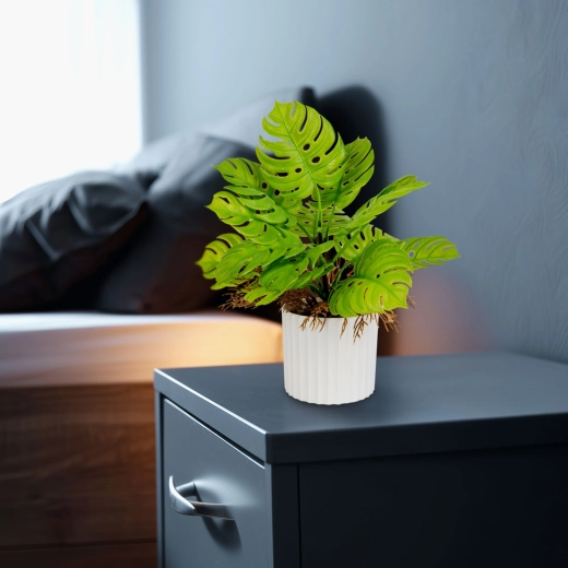 Monstera artificială decorativă în ghiveci