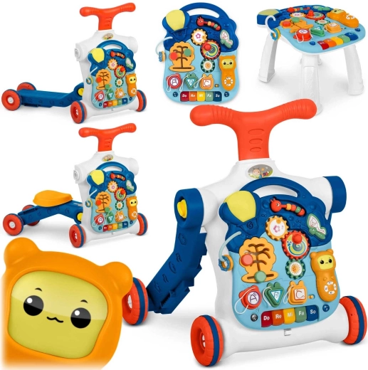 Măsuță educativă Ricokids 4în1 albastră