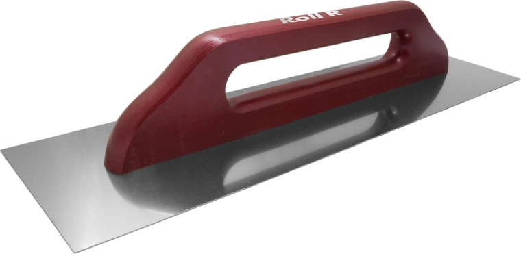 Gletier din oțel inoxidabil drept 480 × 130 mm