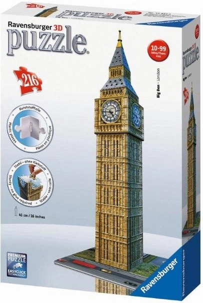 Puzzle 3D Ravensburger Big Ben Londra 216 piese