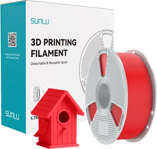 Filament Sunlu ASA roșu 1,75 mm