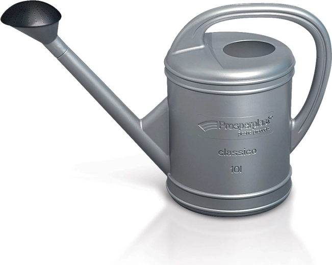 Stropitoare de grădină Prosperplast Classico 5 l, argintie