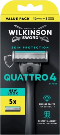 Aparat de ras pentru bărbați Wilkinson Quattro4