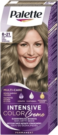Palette Intensive Color Creme 8-21 blond deschis cenușiu vopsea de păr 50 ml
