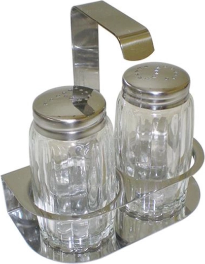 Set de condimente Toro – sare și piper, inox și sticlă