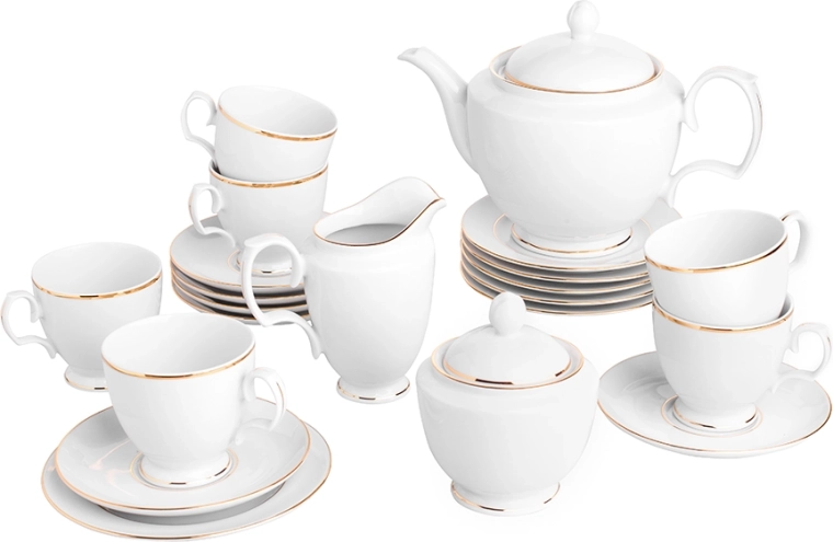 Serviciu de cafea Mariapaula klasyka – linie aurie