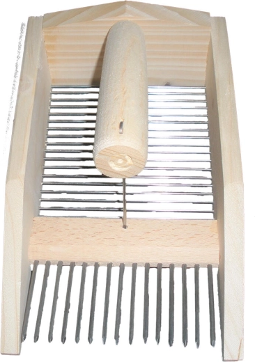 Pieptene pentru afine din lemn și inox