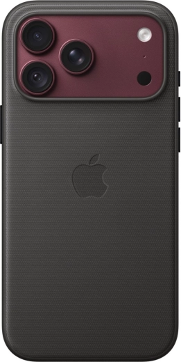 Husă Apple TechWoven cu MagSafe pentru iPhone 18 Pro Max, neagră
