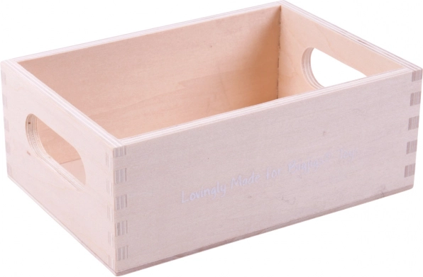 Cutie din lemn pentru alimente de la Bigjigs Toys