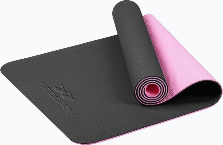 Saltea fitness TPE Balance 6 roz/negru