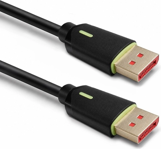 Cablu DisplayPort 2.1 DP80 (UHBR20) 80 Gb/s 0,5 m