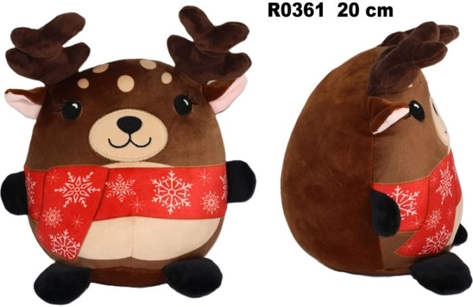 Figurină decorativă de Crăciun în formă de ren, 20 cm