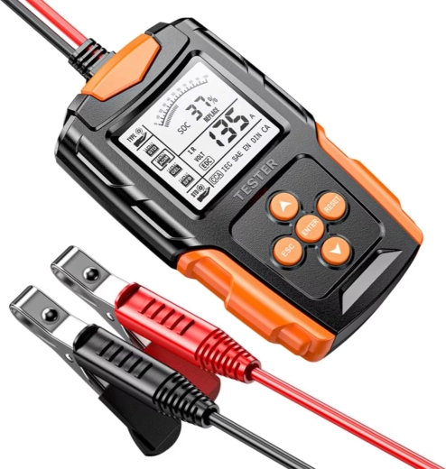 Tester digital pentru baterii auto Renew Force TK-100 12/24 V 3–200 Ah - 1 bucată