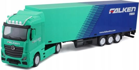Bburago Mercedes‑Benz Actros Gigaspace 1:43 model metalic de cap tractor