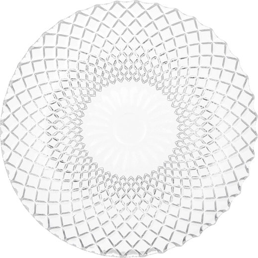 Farfurie de desert din sticlă Solaris 15,5 cm