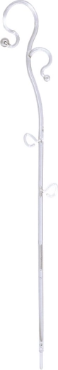 Suport pentru orhidee DECOR III alb transparent 39 cm