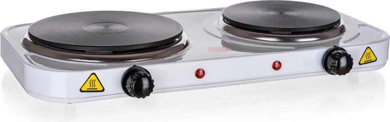 Reșou electric cu două plite, 1000 W / 1500 W