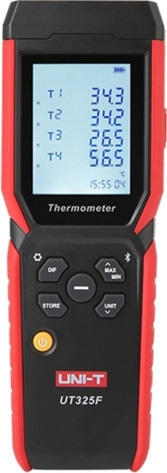 Uni-T UT325F termometru cu patru canale cu termocupluri