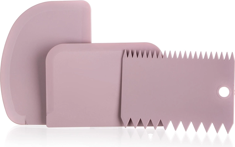 Spatule pentru copt Culinaria – set roz 3 buc.