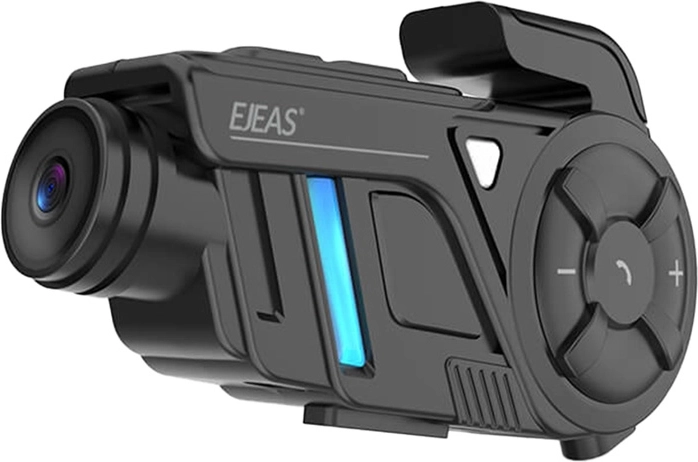 Intercom pentru motocicletă EJEAS K1Pro cu cameră 2K și Mesh 3.0
