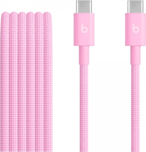 Cablu împletit Beats USB‑C la USB‑C 1,5 m, turboroz