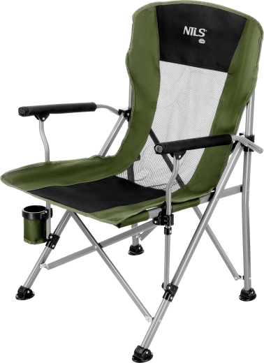 Scaun de camping pliabil NILS Camp verde