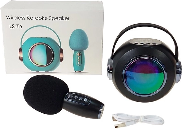 Difuzor Bluetooth portabil cu microfon 14 cm