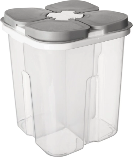 Recipient dozator cu 4 compartimente, 1,8 l