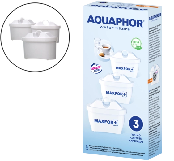 Set de cartușe filtrante AQUAPHOR MAXFOR B25, 3 buc