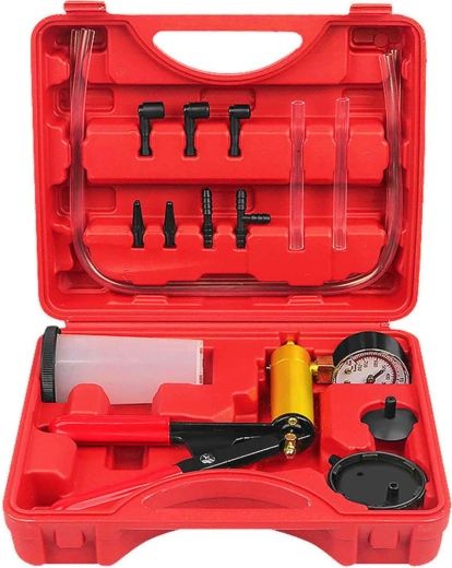 Pompă manuală de vacuum și presiune Renew Force cu manometru în valiză - 1 bucată