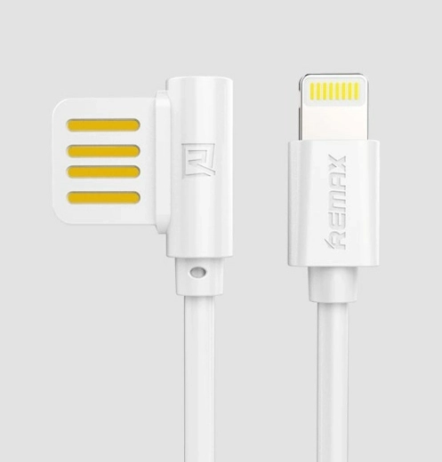 Cablu de date Lightning REMAX RC-075i 1 m alb
