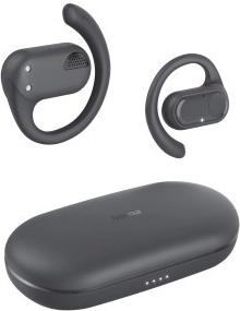 Căști in-ear wireless Hama true wireless cu încărcător inductiv, gri