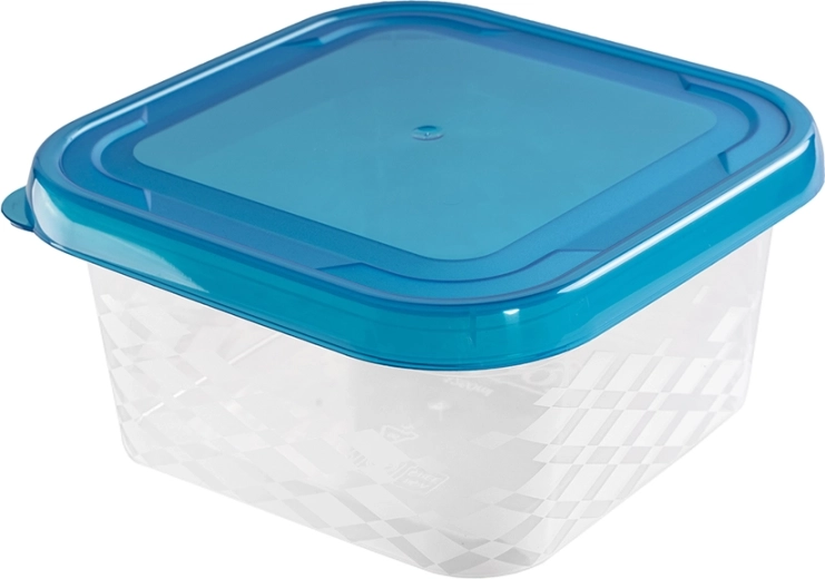 Cutie pătrată pentru alimente Blue Box 1,25 l (albastră)