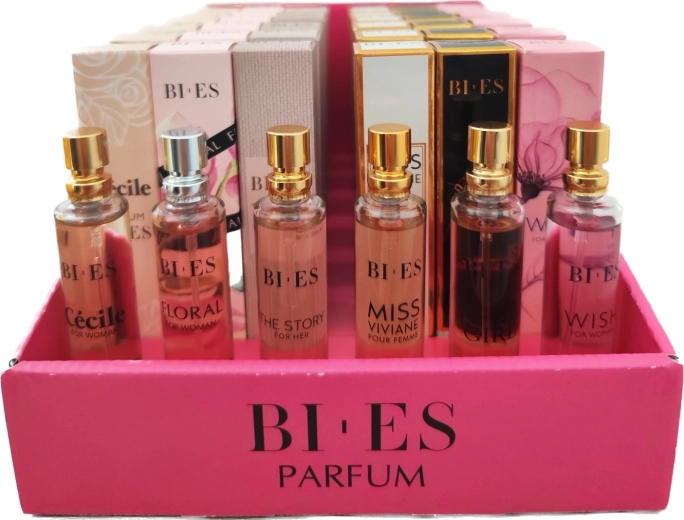 Set parfumuri 15 ml 36 buc + 6 testere BI-ES