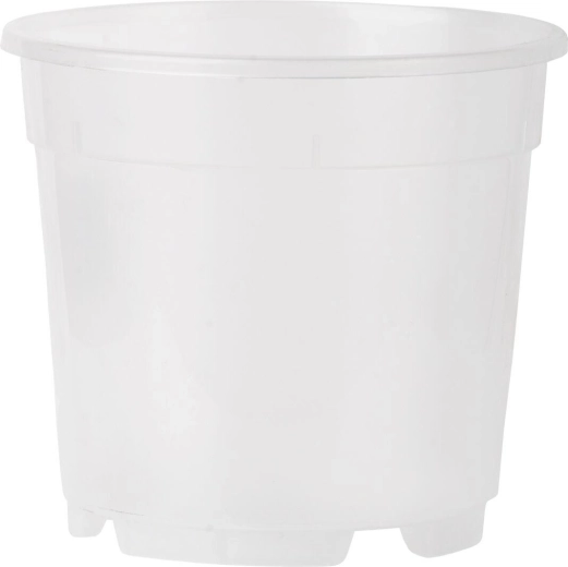 Ghiveci transparent din plastic pentru orhidee 17 cm, 2,3 l