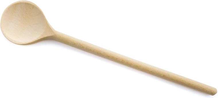 Lingură de lemn rotundă BRILLANTE 30 cm